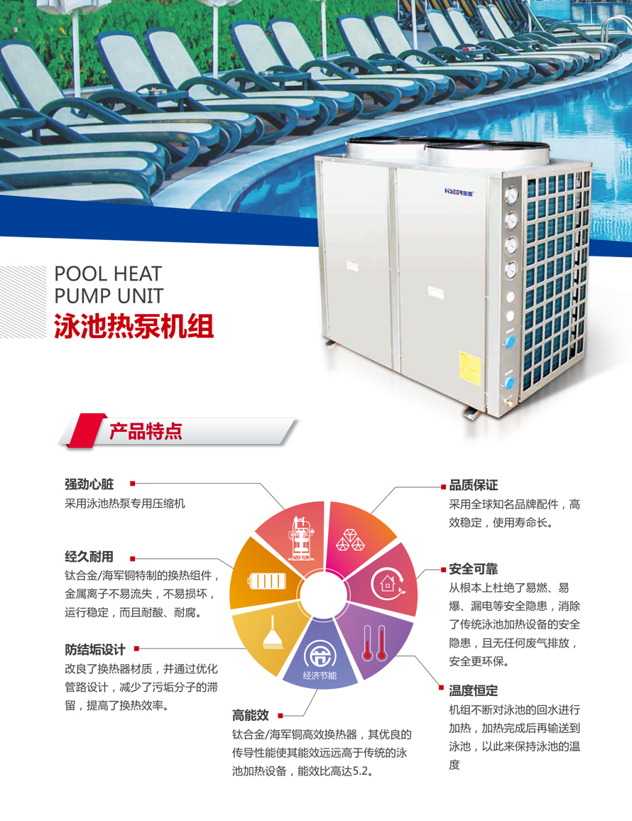 泳池熱泵熱水（模塊）機組